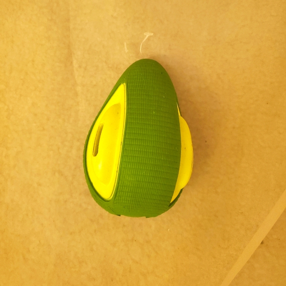 Avocado Treat Dispensing Dog Toy, Power Chewer